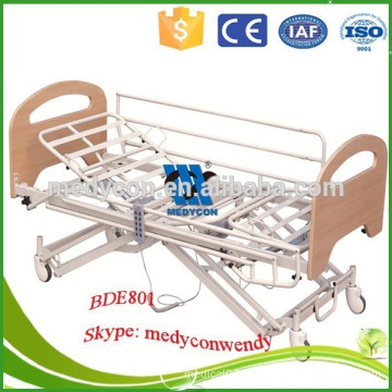 Extra low medical bed with five functions